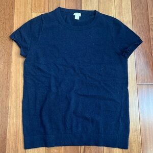 J.Crew Merino Wool Blend Women's Short Sleeve Top- M